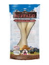 Loving Pets Pure Buffalo Pressed Bully Bones Dog Treat 1ea/2 pk, 6 in