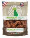 Loving Pets Natural Value Sausages Dog Treats Chicken 1ea/13 oz