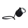 Alcott Adventure Retractable Belt Leash Black Small-16Ft