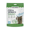 Icelandic Dog Cod & Spinach Combo Sticks 2oz.