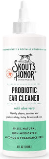 Skouts Honor Dog Probiotic ear Cleaner 4oz.