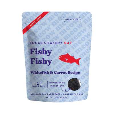 Bocces Bakery Fishy Fishy Soft and Chewy Cat Treats 2oz.