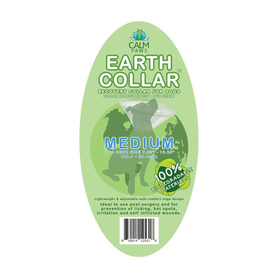 Calm Paws Earth Collar For Dog Recovery Medium 7.25-12.25in.