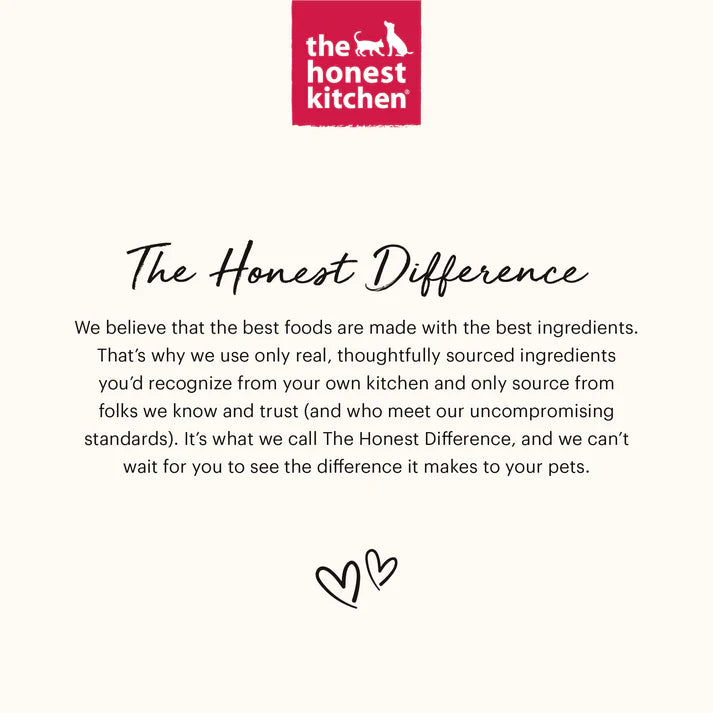 The Honest Kitchen Dog Grain Free Pour Over Heart Salmon 5.5Oz