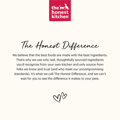 The Honest Kitchen Dog Grain Free Pour Over Heart Salmon 5.5Oz