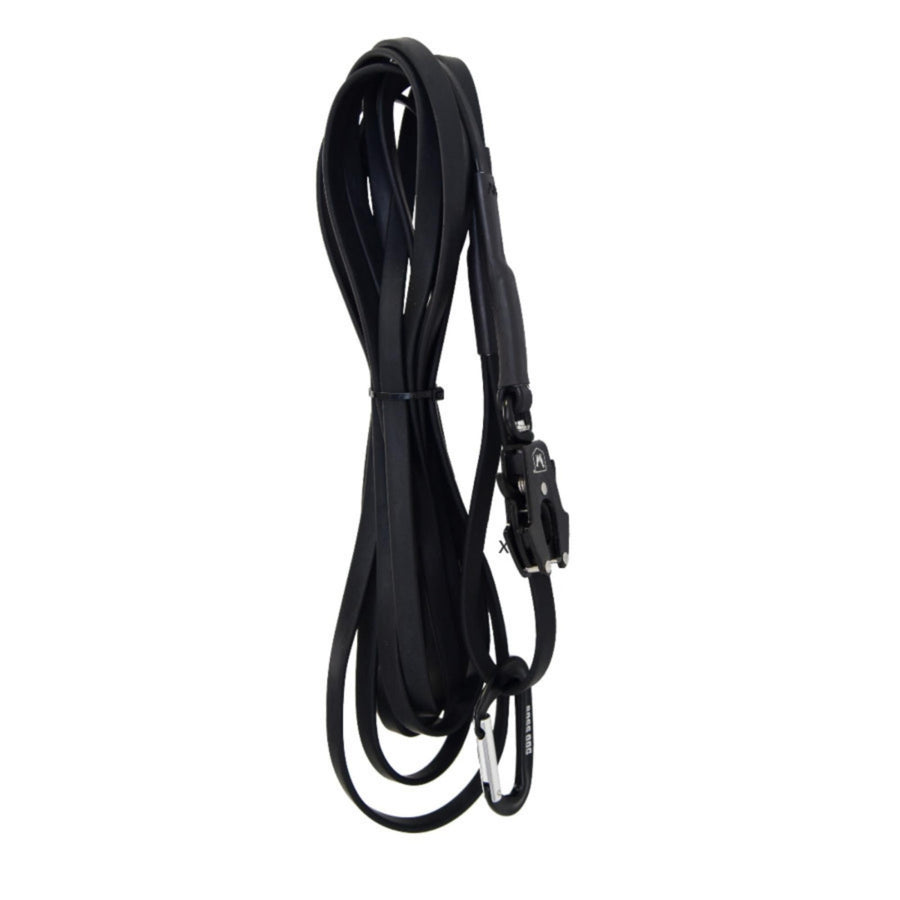 Boss Dog Tactical TPU Dog Leash Black, 1ea/20 ft