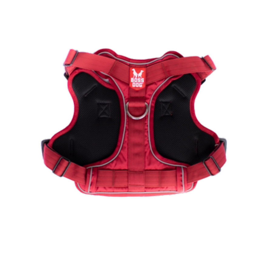 Boss Dog Tactical Dog Harness Red, 1ea/Medium Default Title