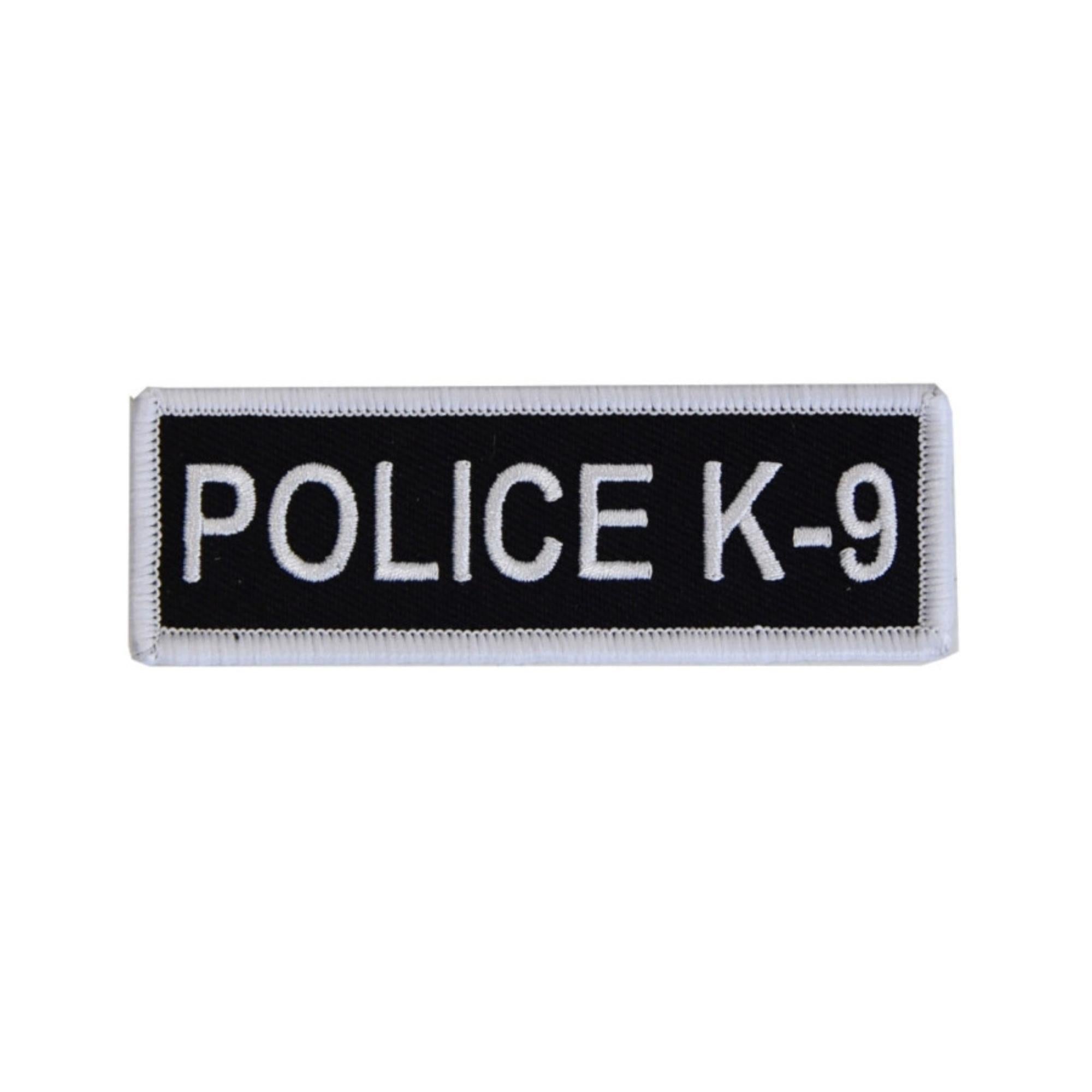 Boss Dog Tactical Harness Patch Police K-9, 6ea/Small Default Title