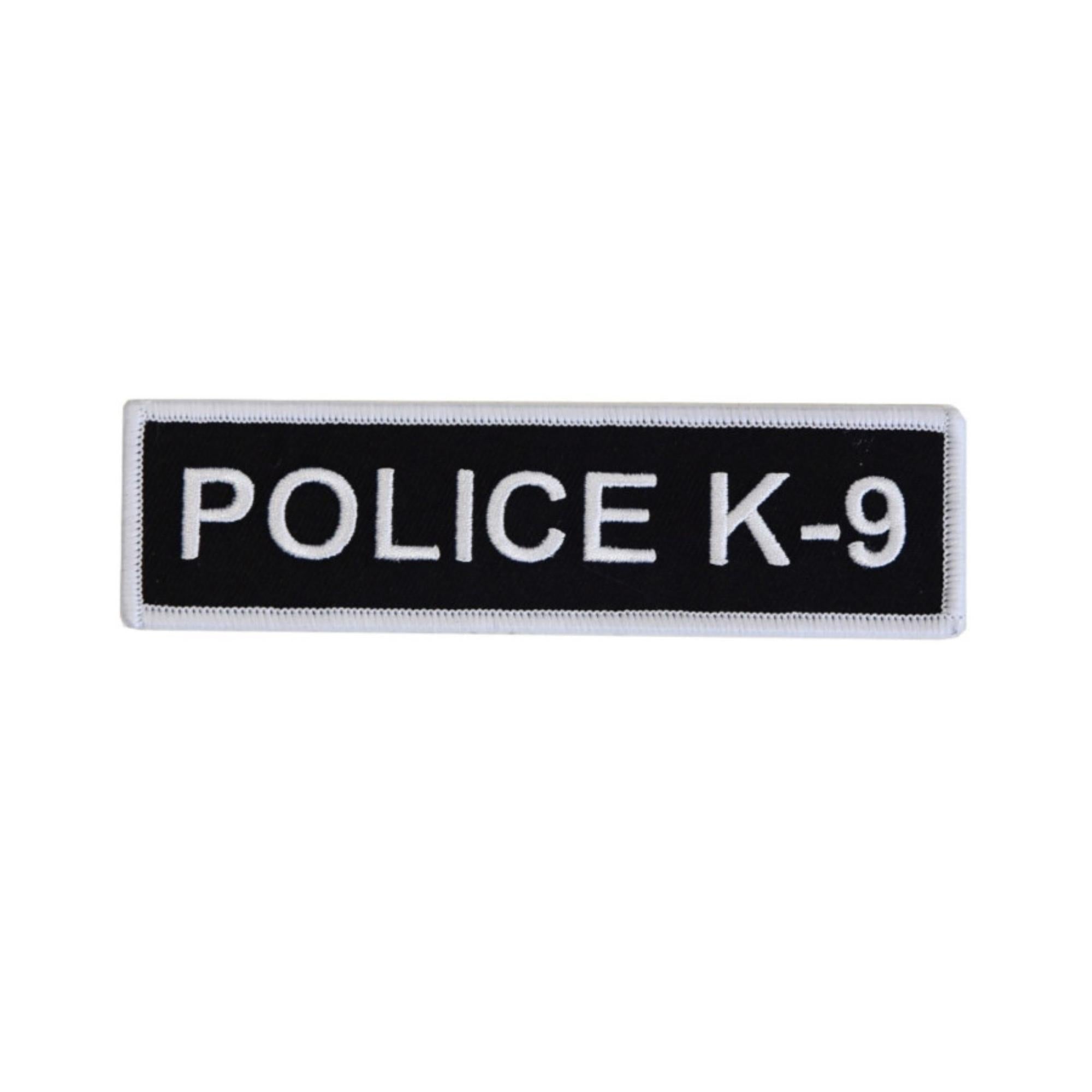 Boss Dog Tactical Harness Patch Police K-9, 6ea/Large Default Title