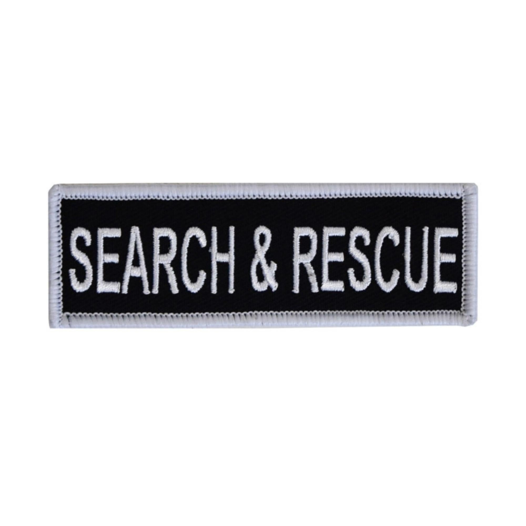 Boss Dog Tactical Harness Patch Search & Rescue, 6ea/Small Default Title