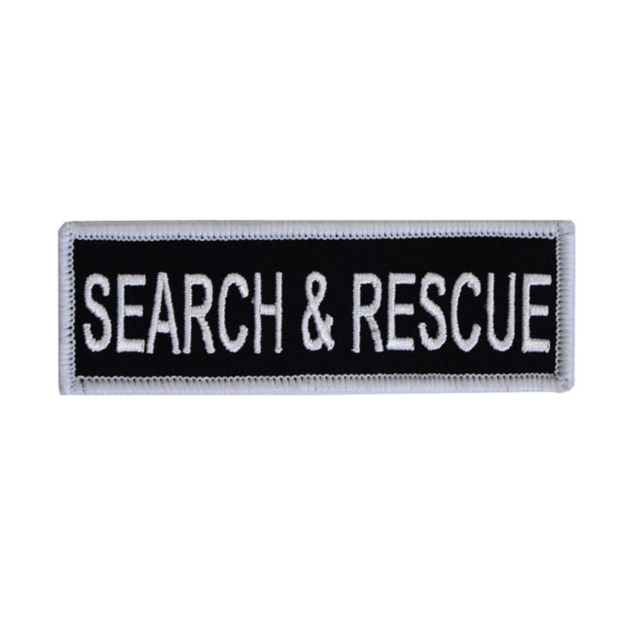 Boss Dog Tactical Harness Patch Search & Rescue, 6ea/Small Default Title