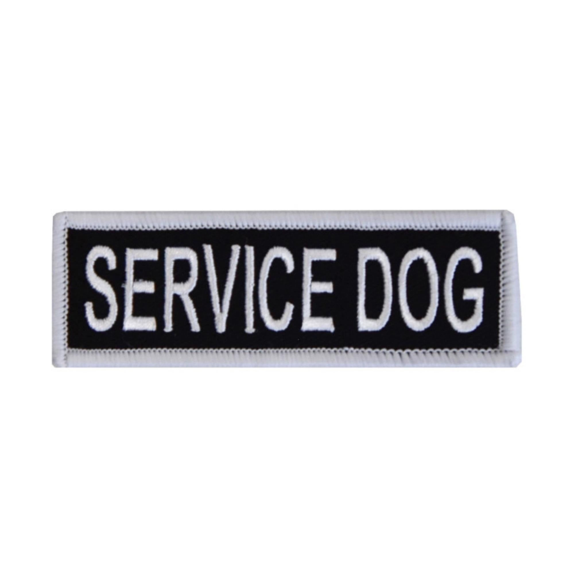 Boss Dog Tactical Harness Patch Service Dog, 6ea/Small Default Title