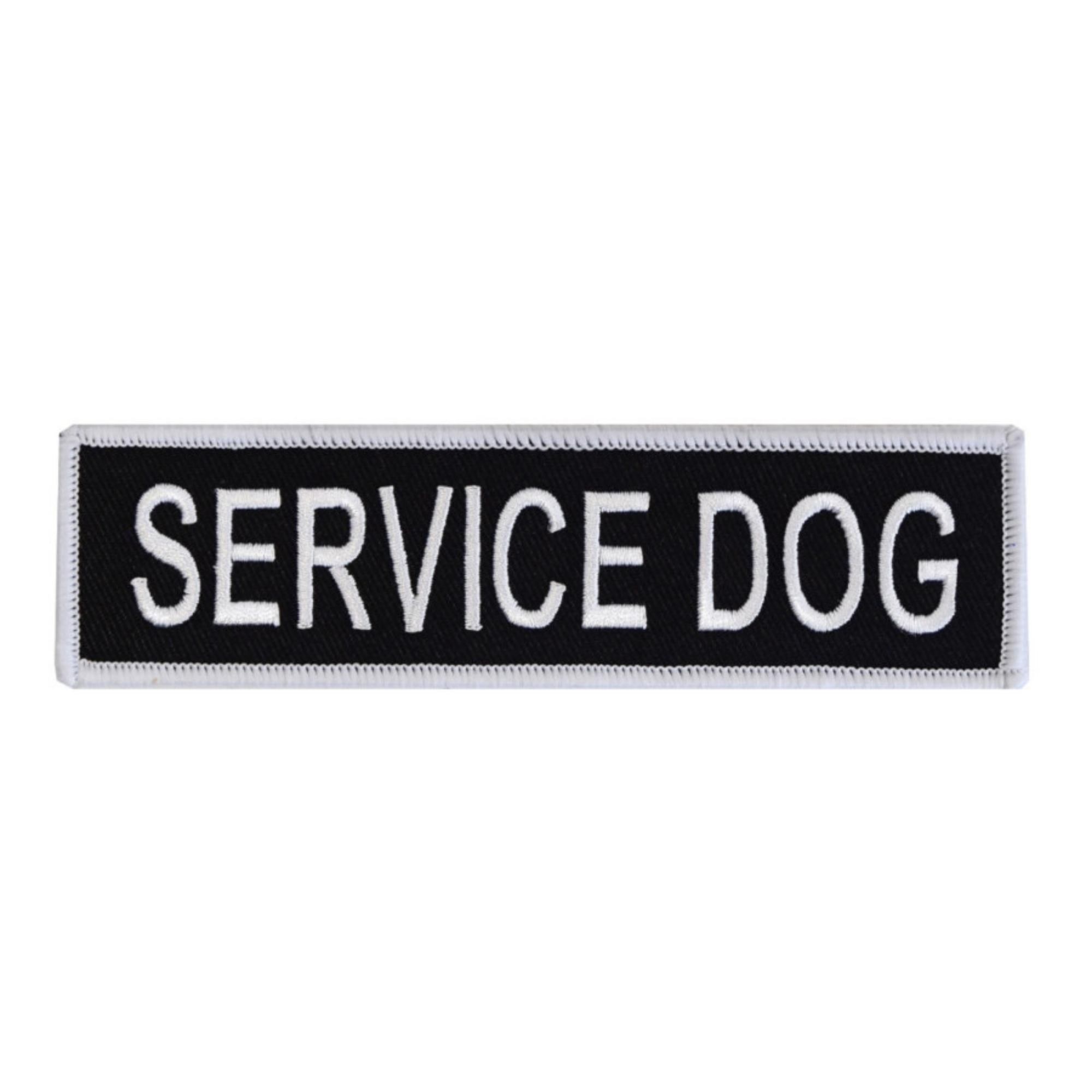 Boss Dog Tactical Harness Patch Service Dog, 6ea/Large Default Title