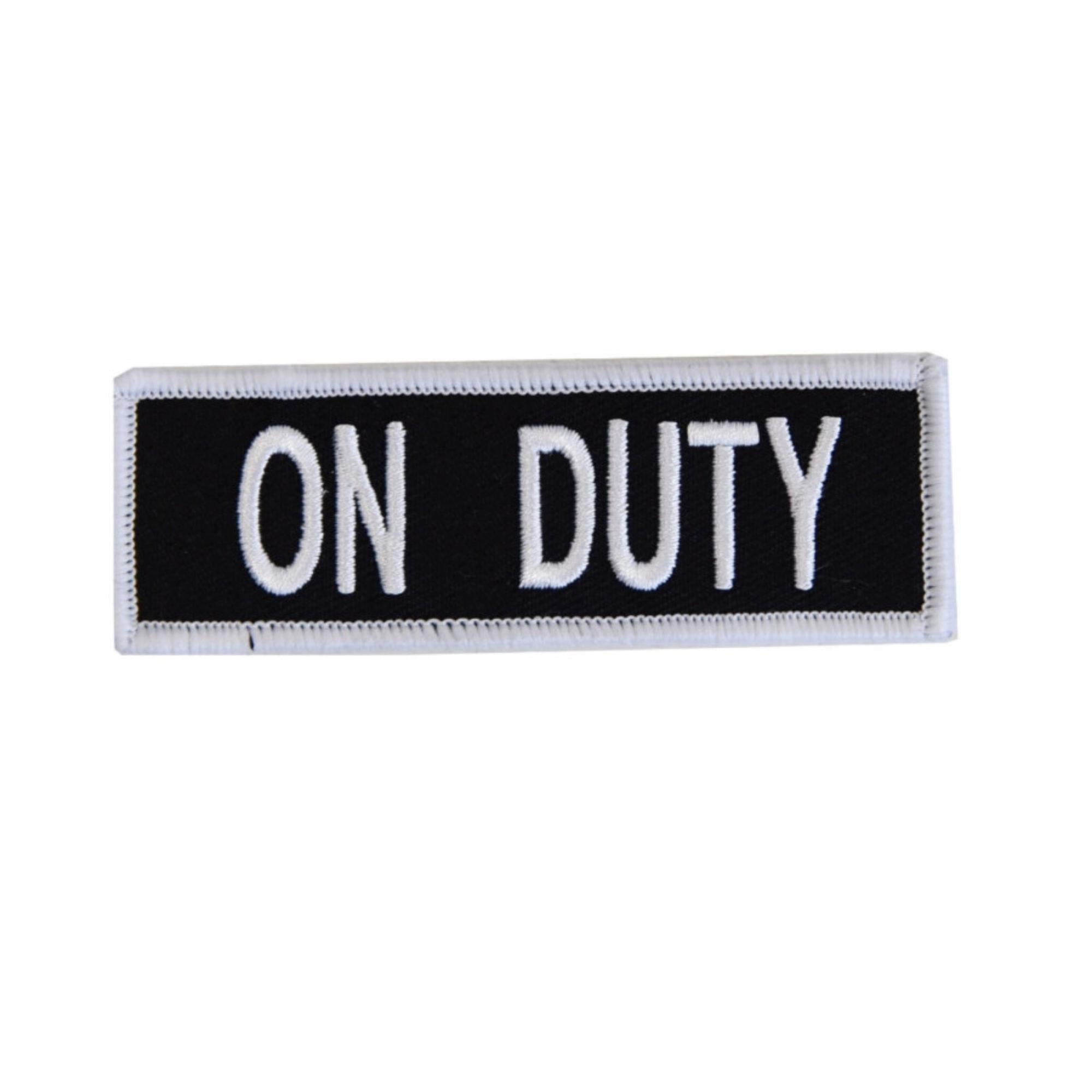 Boss Dog Tactical Harness Patch On Duty, 6ea/Small Default Title