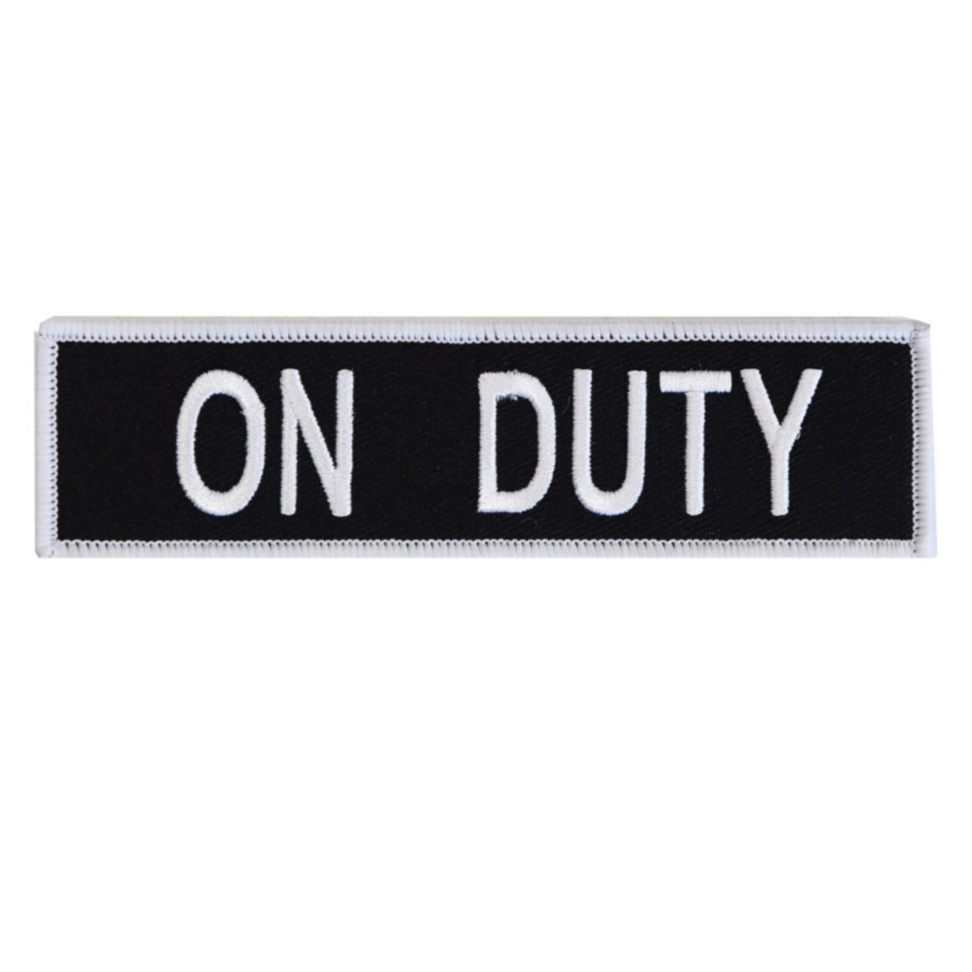 Boss Dog Tactical Harness Patch On Duty, 6ea/Large Default Title