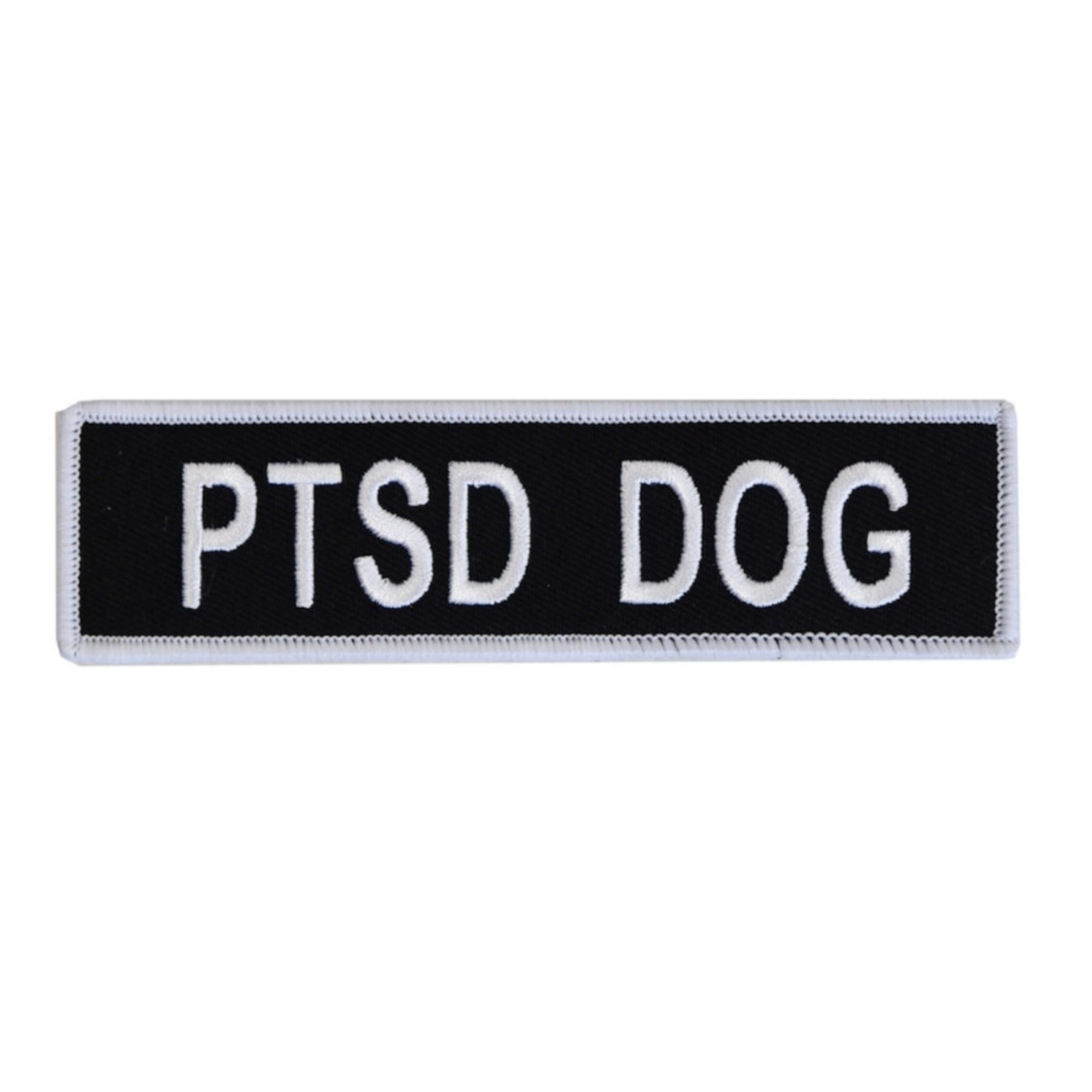 Boss Dog Tactical Harness Patch PTSD Dog, 6ea/Large Default Title