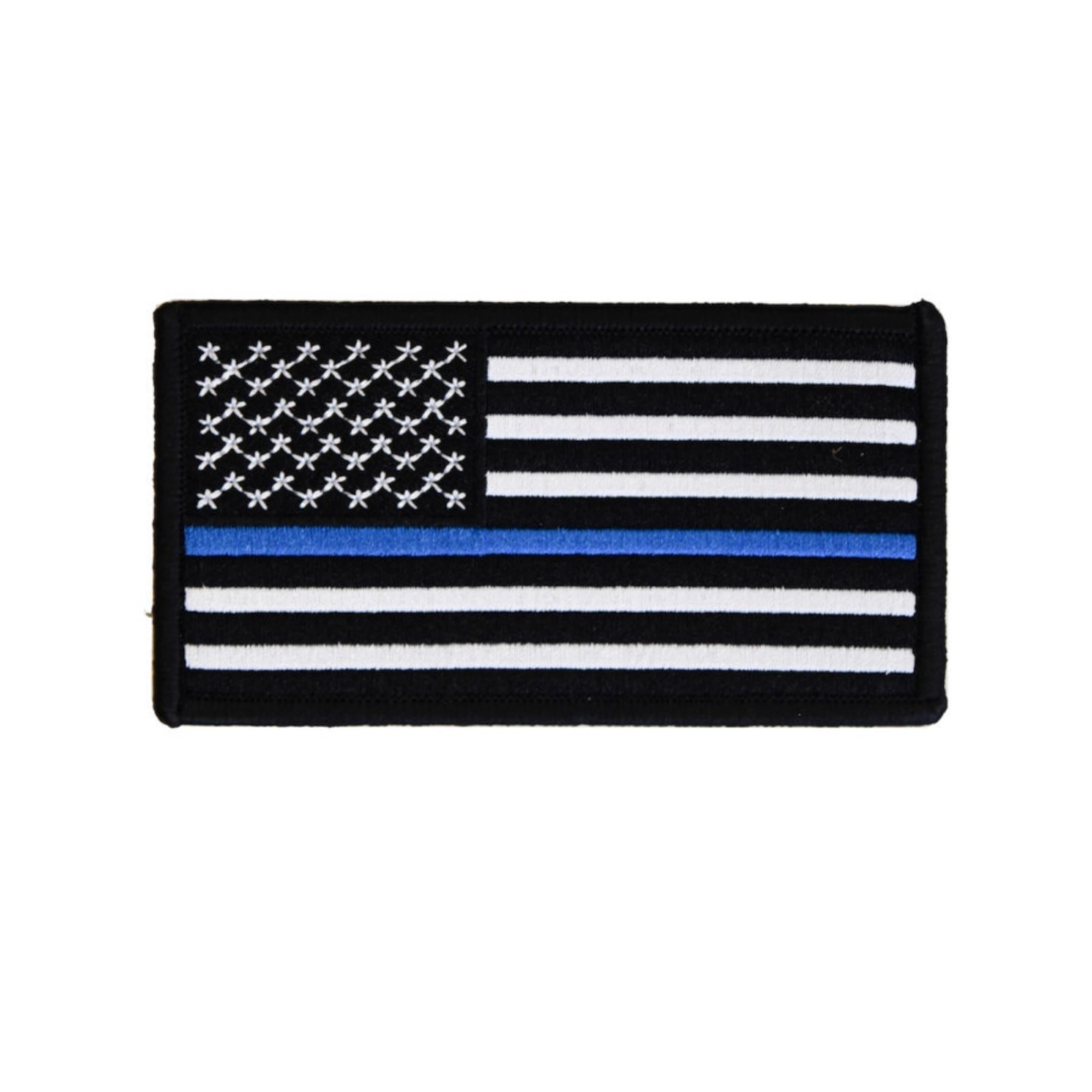 Boss Dog Tactical Harness Patch USA Thin Blue Line, 6ea/Large Default Title