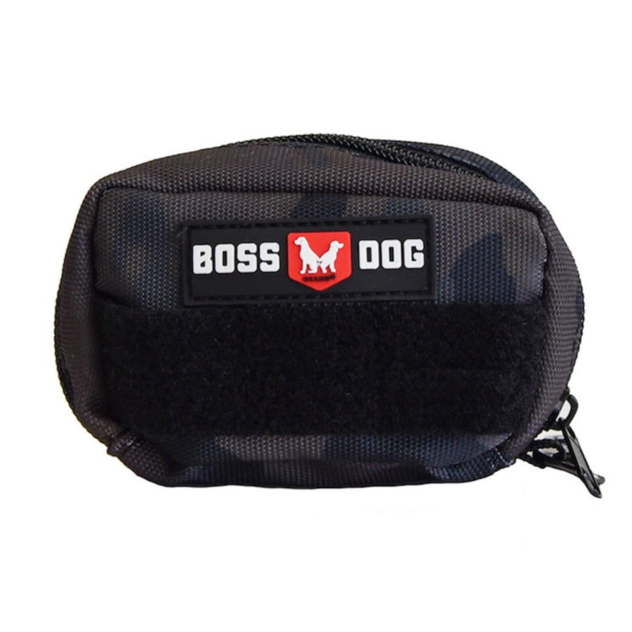 Boss Dog Tactical Molle Harness Bag Black Camo, 1ea/Small Default Title