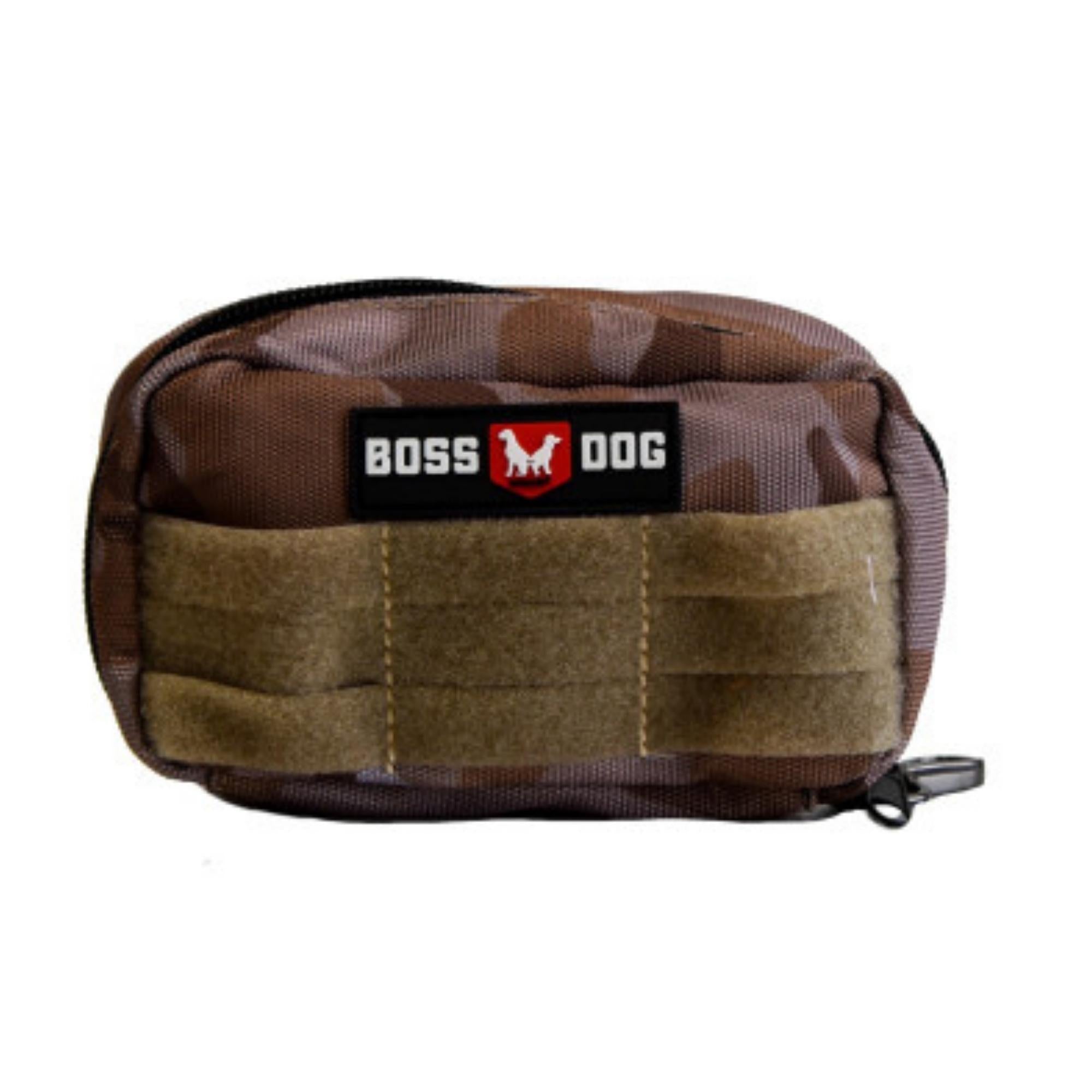 Boss Dog Tactical Molle Harness Bag Tan Camo, 1ea/Small Default Title