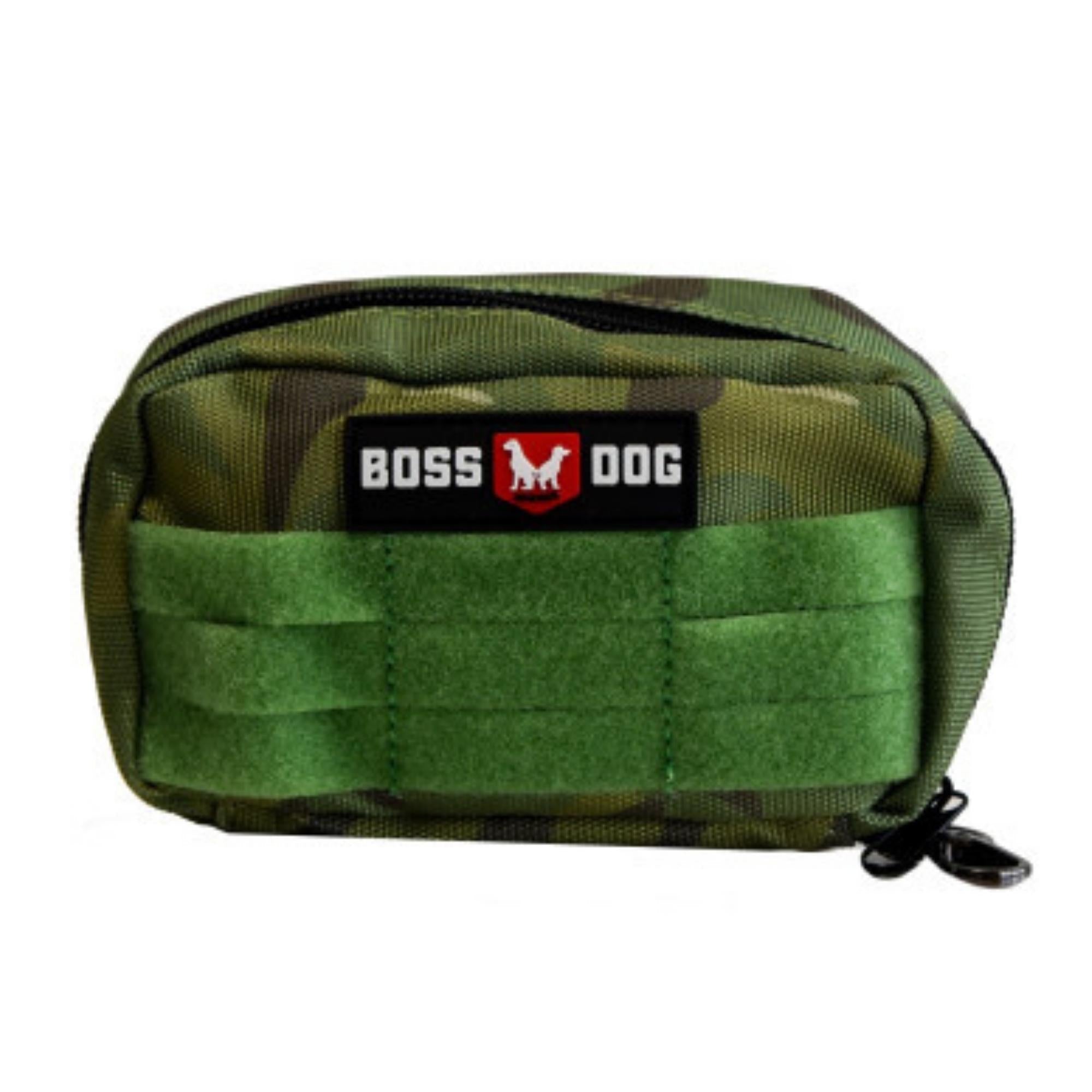 Boss Dog Tactical Molle Harness Bag Green Camo, 1ea/Large Default Title