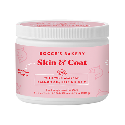 Bocces Bakery Dog Supplement Skin And Coat 6.35oz.