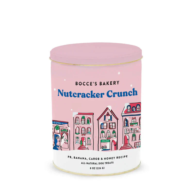 Bocces Bakery Dog Tin Nutcracker 8oz.