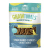 Gnawturals Oven Baked Cookies Cricket Crunch Peanut Butter 6oz. 40 Count