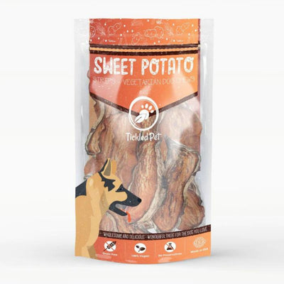 **Tickled Pet Dog 8oz. Sweet Potato Chews Strips