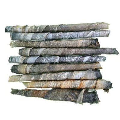 **Tickled Pet Dog 6oz. Salmon Skin Rolls