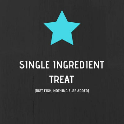 **Tickled Pet Dog 6oz. Salmon Skin Rolls