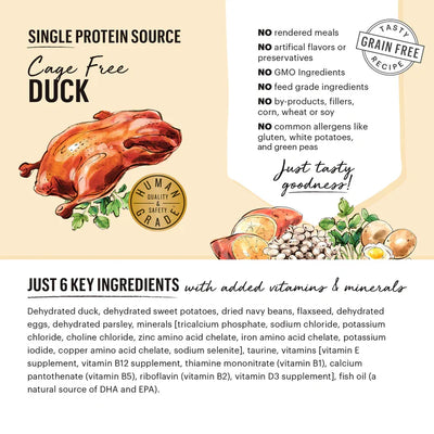 The Honest Kitchen Grain Free Spruce Duck Sweet Potato 4 Lbs.