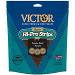 Victor Super Premium Dog Food Victor Classic Hi-Pro Strips Dog Treats Tender Beef Recipe 1ea/14 oz