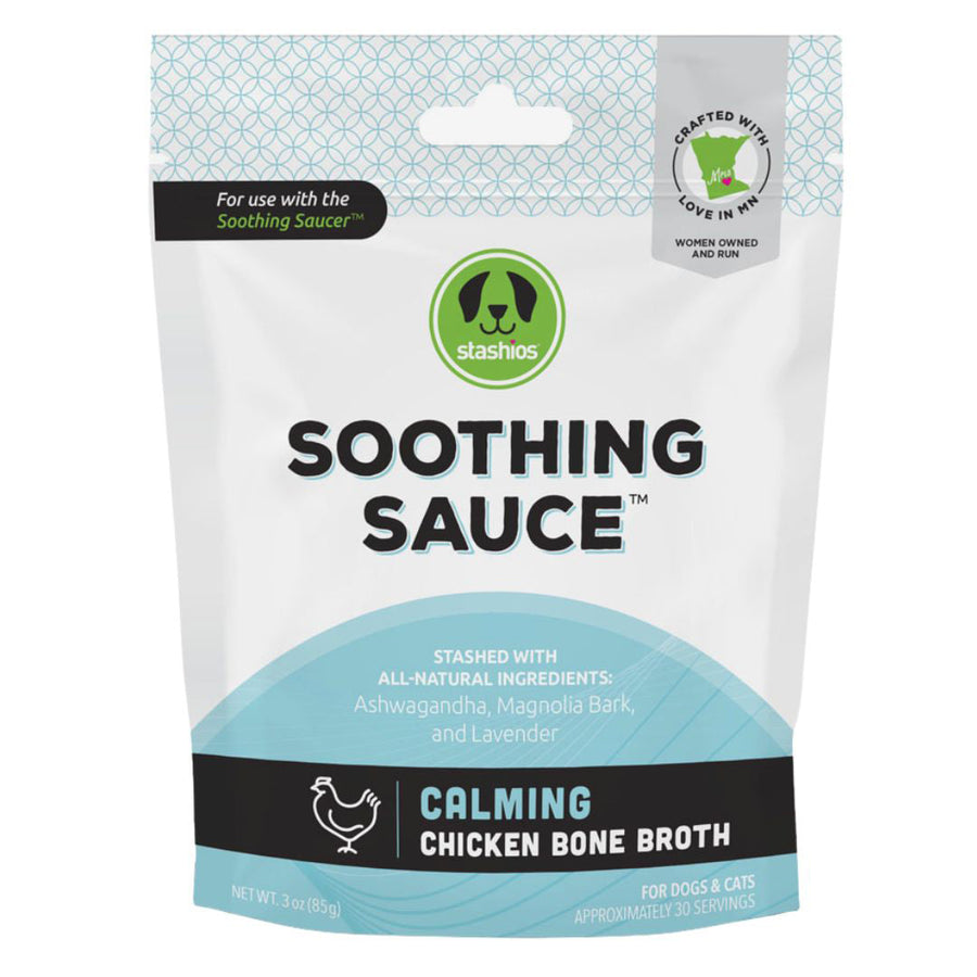 Stashios Soothing Sauce Bulk Calming Chicken 3oz. 3 packs