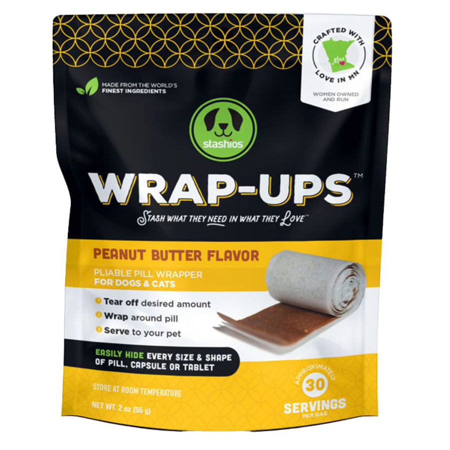Stashios Wrap-Ups Peanut Butter 2.oz.
