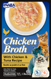 **Inaba Cat Broth Chicken Tuna 1.76oz. (6 Count)