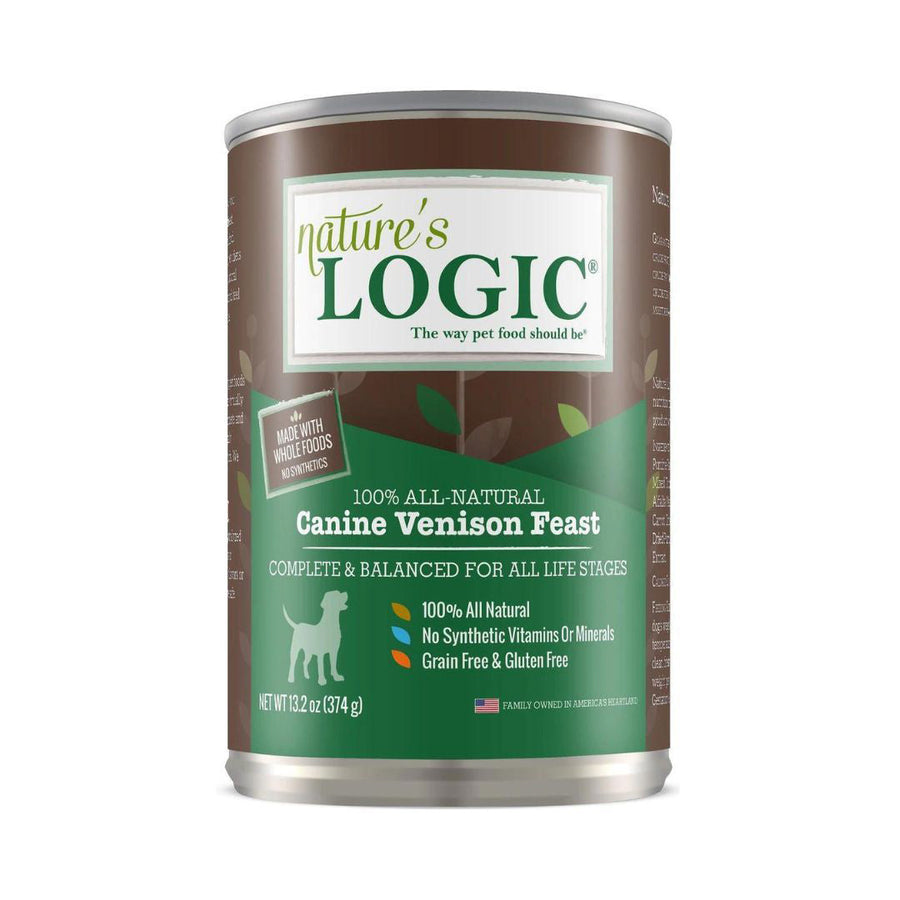 Natures Logic Dog Venison 13.2oz. (Case of 12)