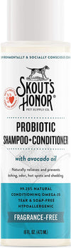 Skouts Honor Dog Shampoo Conditioner Unscented 16oz.