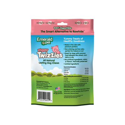 Emerald Pet Piggy Twizzies 6 Pack 8oz. Default Title
