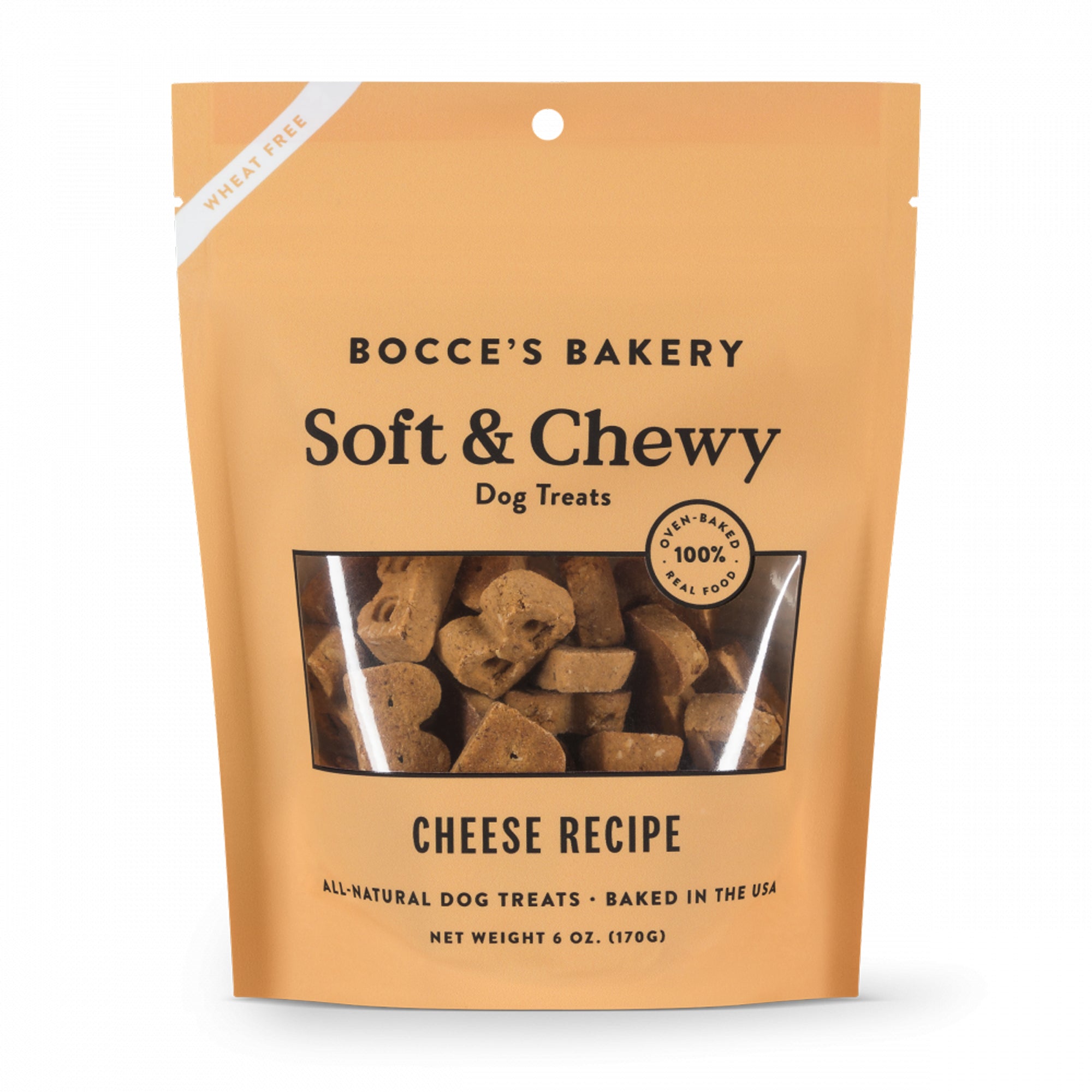Bocces Bakery Dog Soft And Chewy Cheese 6oz