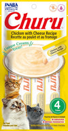 **Inaba Cat Churu Puree Chicken Cheese 0.52Oz/6Ct