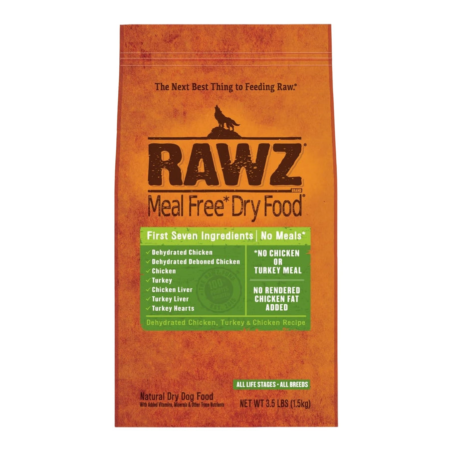 Rawz Dog Chicken Turkey 3.5Lb Meal Free