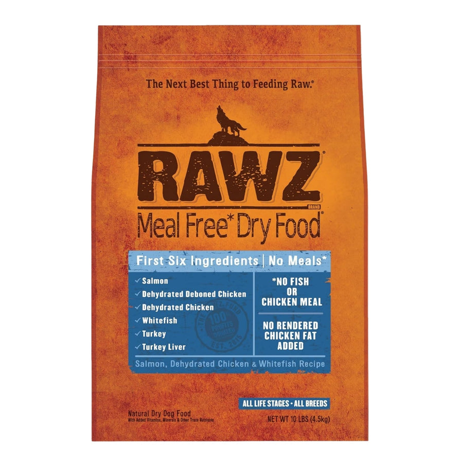 Rawz Dog Salmon Chicken Whitefish 3.5Lb /4 Meal Free