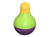 Starmark Bob-A-Lot Treat Dispensing Dog Toy Purple/Green/Yellow 1ea/LG