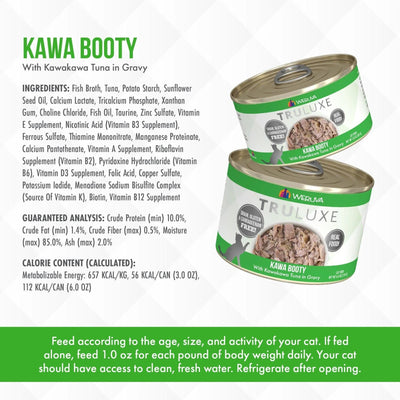 Truluxe Cat Kawa Booty 6oz. (Case of 24)