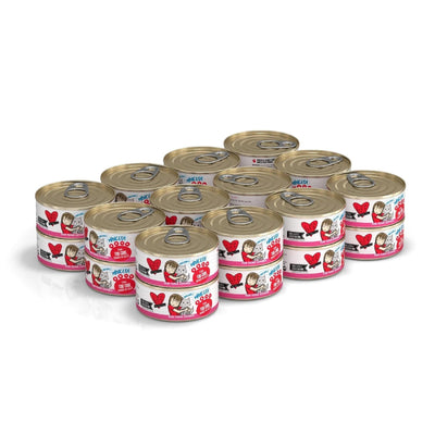 BFF Cat Originals Tuna Too Cool Tuna Dinner in Gele 3oz. (Case of 24)