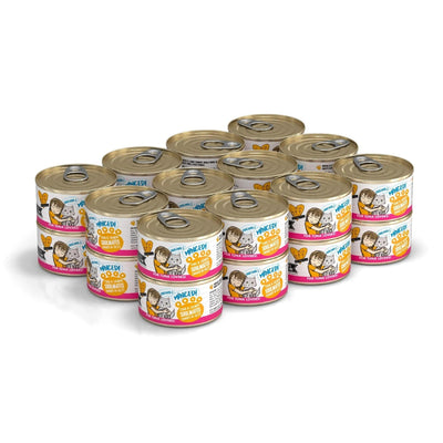 BFF Cat Originals Tuna and Salmon Soulmates Dinner in Gele 3oz. (Case of 24)