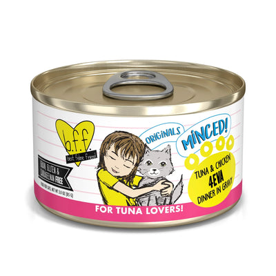 BFF Cat Tuna and Chicken 4Eva Dinner in Gravy 3oz. (Case of 24)