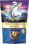 **Zignature Dog Ziggy Bar Treat Trout 12oz.