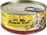 **Fussie Cat Gold Chicken Beef Pumpkin soup 2.82oz.(Case of 24)