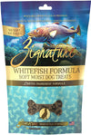 **Zignature Dog 4oz. Whitefish Soft Moist Treat